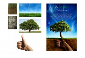 Go Green Initiative  Ad Concept
