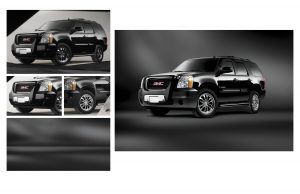 GMC Yukon 3/4 Front View