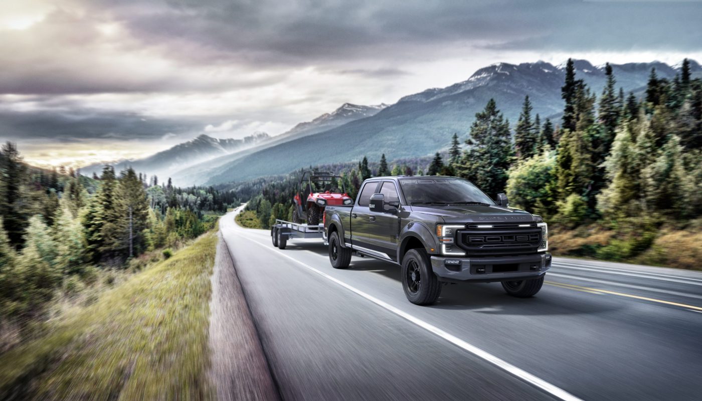 Roush F-150 Super Duty Running Shot